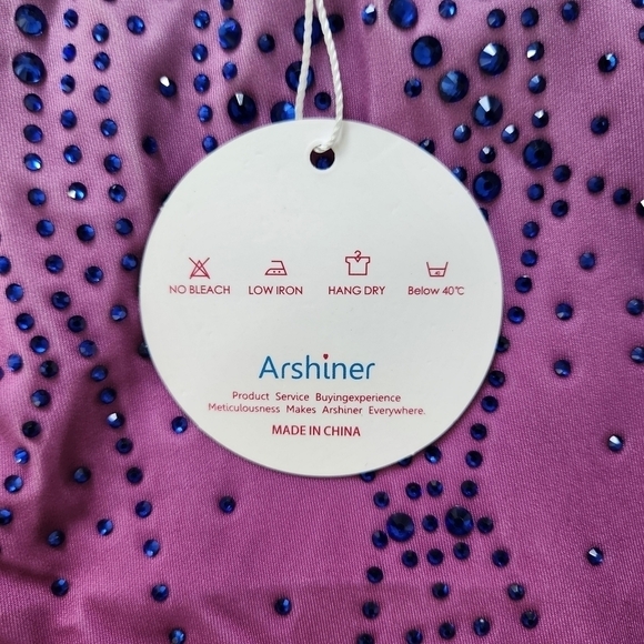 Arshiner Leotards for Girls Gymnastics with Shorts Color Gradient Shiny … - Picture 8 of 9